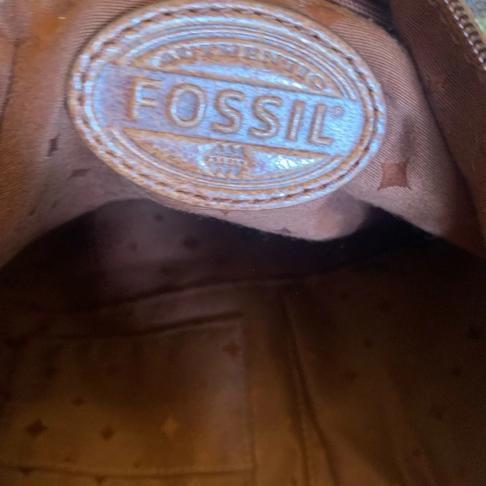 Fossil weaved leather boho bohemian crossbody southwestern grunge festival vtg